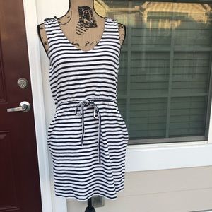 EUC J.Crew Striped Dress